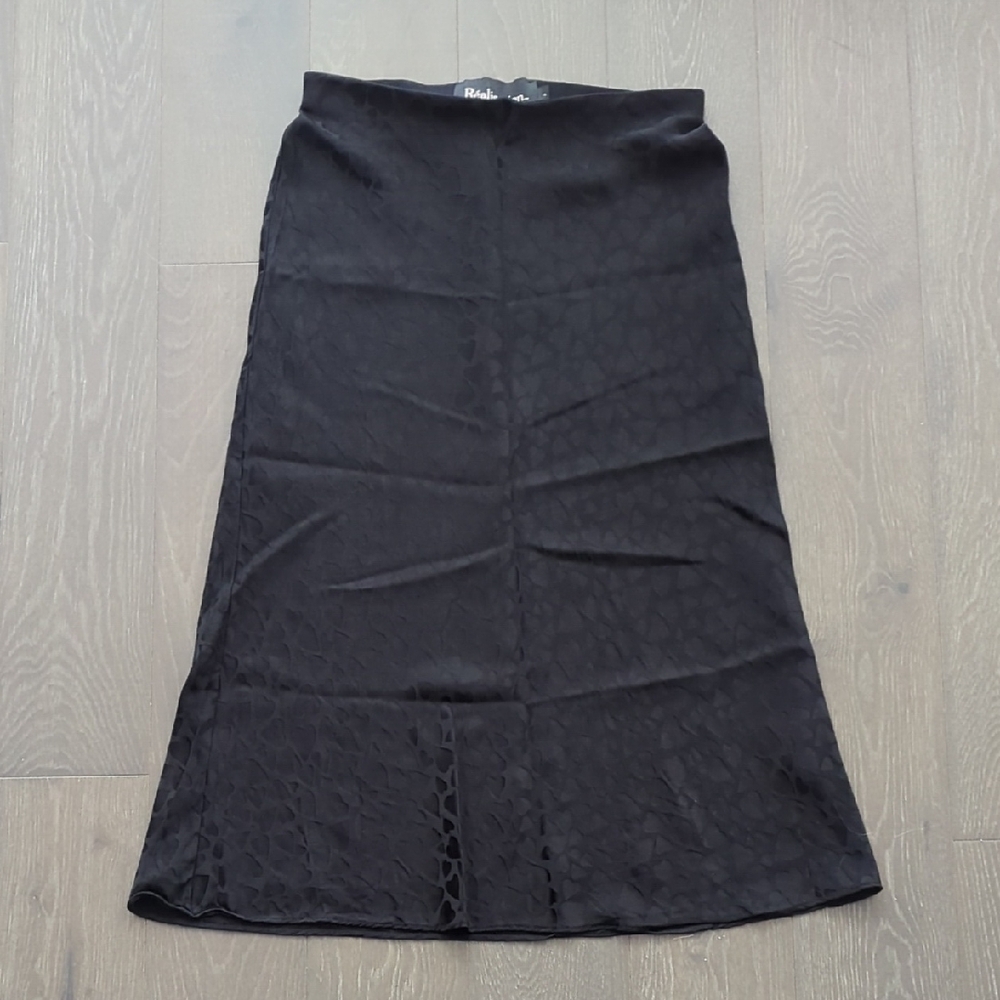 Realisation Par Naomi Silk Midi Skirt